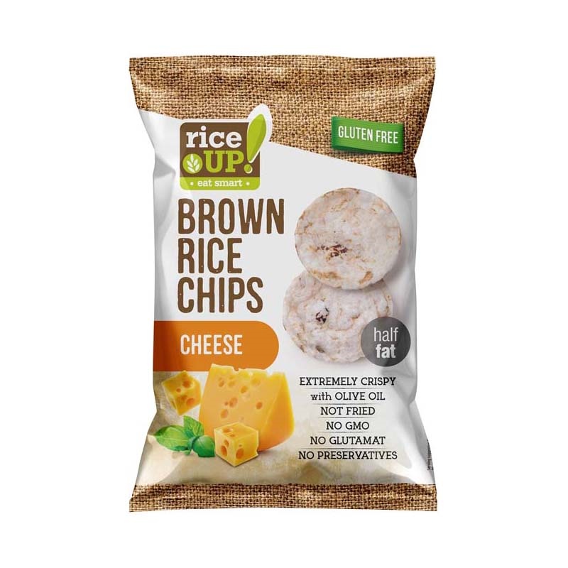 Rice Up Rizs Chips Sajtos 60g