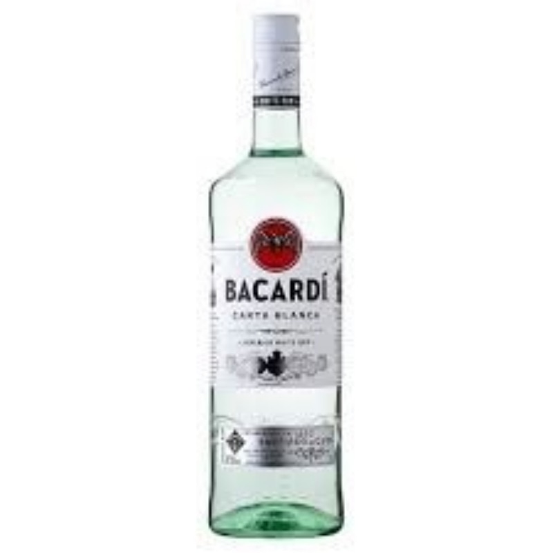 Bacardi Carta Blanca 1L 37.5%