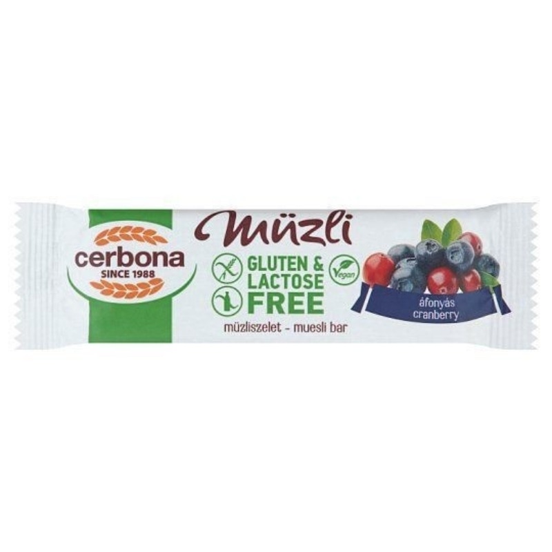 Cerbona Gm Áfonyás 35g