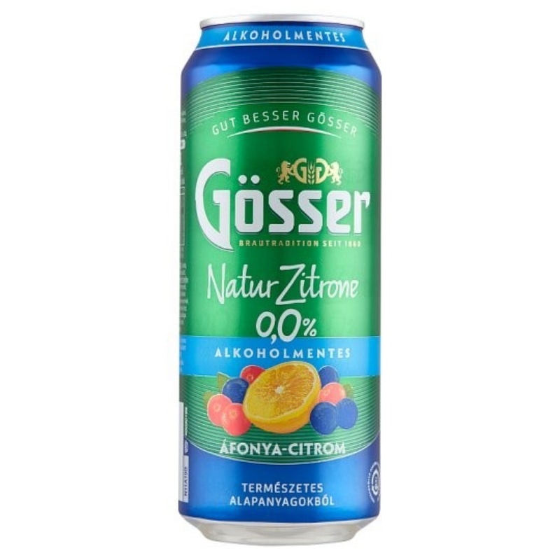 Gösser  Áfony Citrom 0% 0.5L