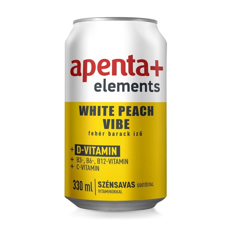 Apenta Elements Fehér Barack 0.33L