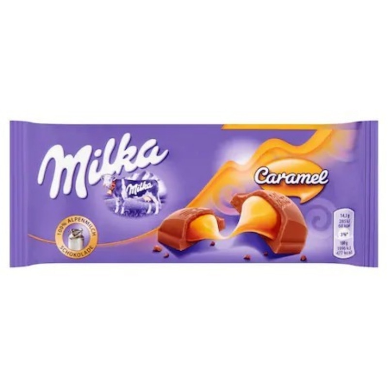 Milka Caramel 100g.