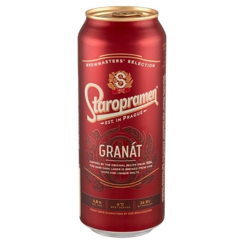 Staropramen Granát Dob 0.5L