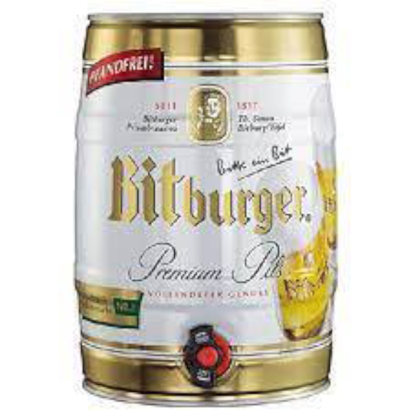Bitburger Hordó 5L