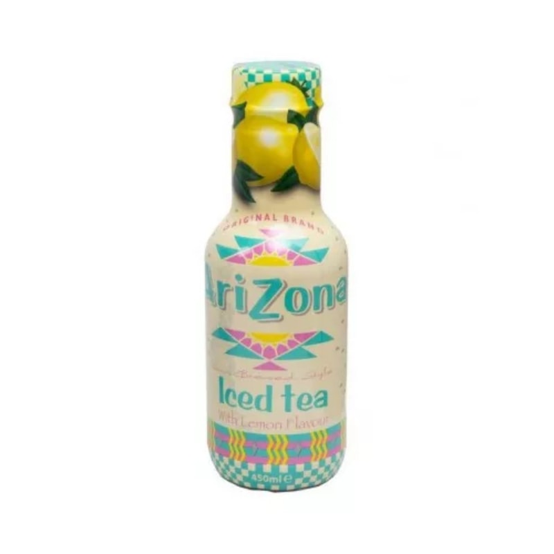 Arizona Fekete Tea Citrom 0.45L