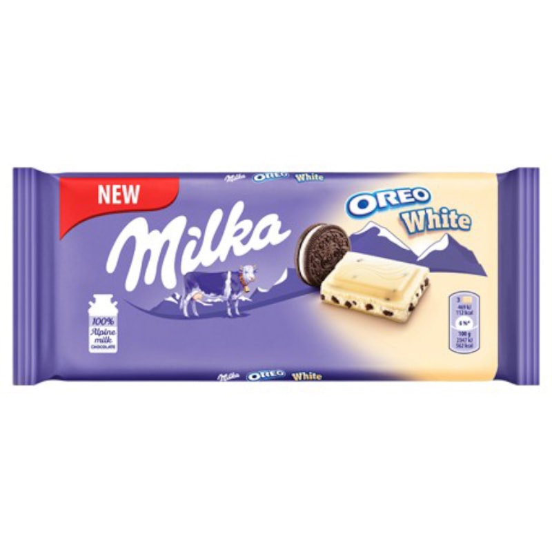 Milka Oreo White 100g